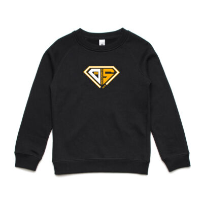 DS KIDS SUPPLY CREW HOODIE _ BLACK Thumbnail
